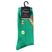 Load image into Gallery viewer, Men's Billiards Game Novelty Socks
