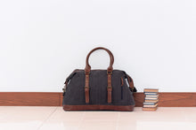 Load image into Gallery viewer, Explorer Duffle, Navy M-1842 (Original Leather)
