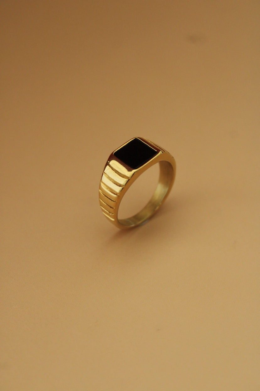 The Charles Ring (Black)