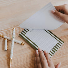 Load image into Gallery viewer, Striped Notepad
