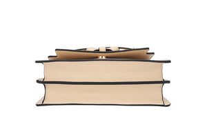 Eden Square Top Handle Flap Crossbody with Bow (Various Colors)