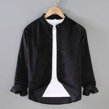 Load image into Gallery viewer, Washer Cotton Corduroy Stand Collar Shirt Jacket For Men (Various Colors/Sizes)
