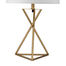 Load image into Gallery viewer, Ester Mid-Century Metal Table Lamp in Matte Gold [Online Only]
