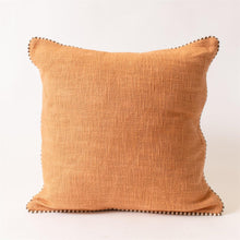Load image into Gallery viewer, Terracotta Throw Pillow with Stitched Edge
