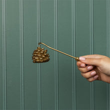 Load image into Gallery viewer, Pinecone Elegance Candle Snuffer

