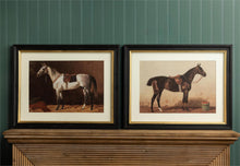 Load image into Gallery viewer, Saddled Riding Horses Print (2 Styles)

