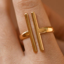 Load image into Gallery viewer, The Kelsey Double Bar Ring
