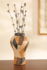 Retro Terracotta Vase (Large)