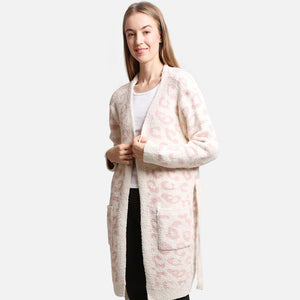 Leopard Print Robe (Various Colors)