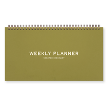 Load image into Gallery viewer, Standard Checklist Undated Weekly Planner
