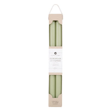 Load image into Gallery viewer, 12" Taper Candles Set of 2 | Sage Green
