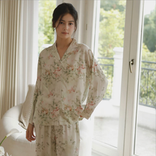 Load image into Gallery viewer, Floral Viscose Pajama Set
