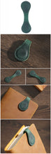 Load image into Gallery viewer, Leather Magnetic Bookmark
