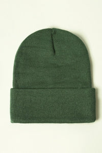 Solid Color Cuffed Beanie (4 colors)