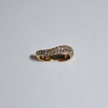 Load image into Gallery viewer, Wavy Pave Ring

