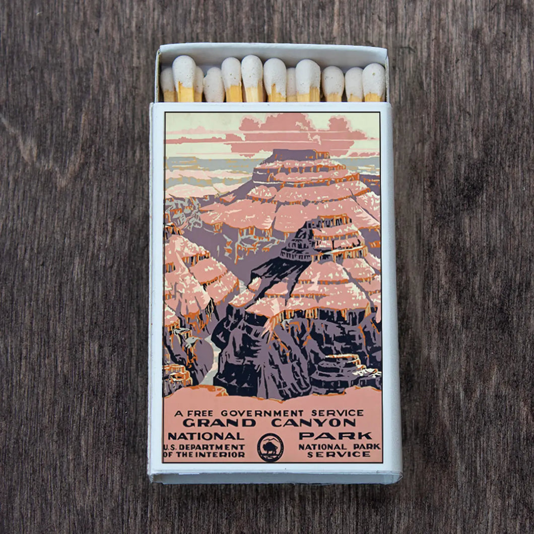 Travel Poster Grand Canyon Matchbox