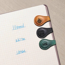 Load image into Gallery viewer, Leather Magnetic Bookmark
