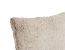 Load image into Gallery viewer, Natural Faux Fur Decorative Throw Pillow. 18"W x 18"L [Online Only]
