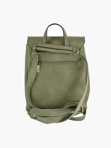Women's Brown Backpack Purse Travel Bag