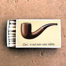 Load image into Gallery viewer, This Is Not a Pipe Magritte Matchbox
