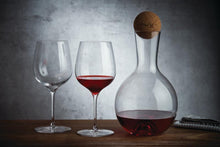 Load image into Gallery viewer, Glass Wine Carafe &amp; Stemware Set
