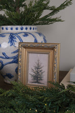 Load image into Gallery viewer, Simple Christmas Tree Framed Art 5x7
