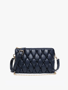Izzy Puffer Quilted Crossbody (3 colors)