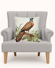 Load image into Gallery viewer, Pheasant Foliage Hook Pillow
