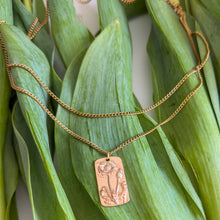 Load image into Gallery viewer, Double Poppy Necklace
