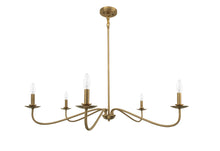 Load image into Gallery viewer, Ellie Gold 5-Light Elegant Traditional Chandelier (2 Colors)
