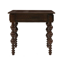 Load image into Gallery viewer, Solid Wood End Table with Drawer in Espresso Finish [Online Only]
