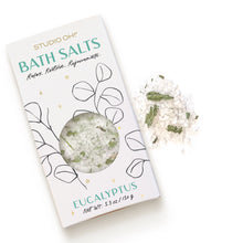 Load image into Gallery viewer, Eucalyptus Scented Bath Salts
