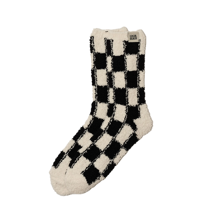 Checker Cozy Socks (3 colors)