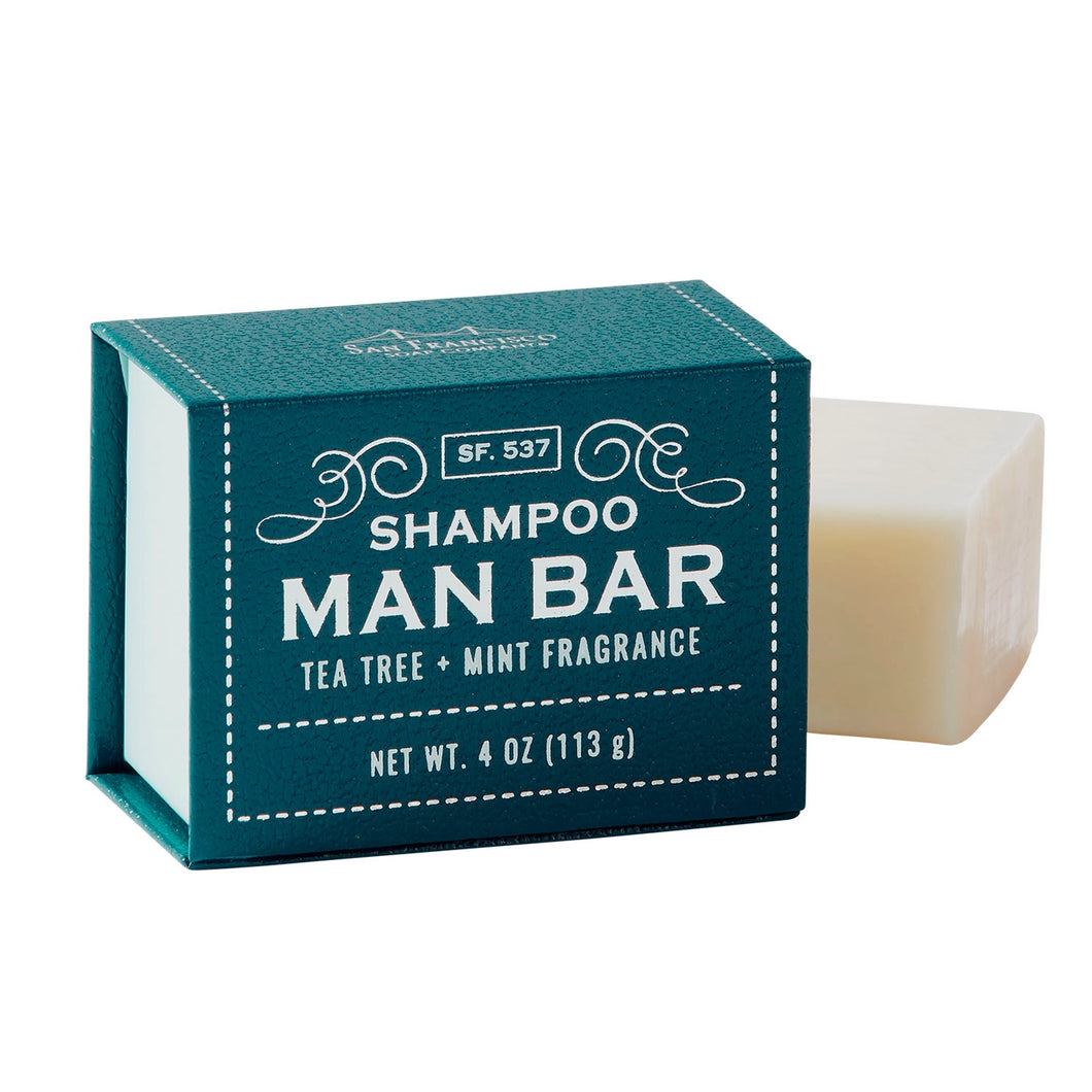 Shampoo Man Bar Tea Tree/Mint
