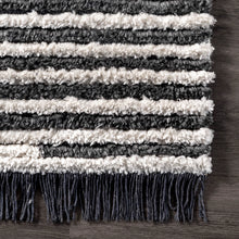 Load image into Gallery viewer, 4x6 Morgan Soft Shag Fringe Area Rug
