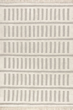 Load image into Gallery viewer, Merrick Tasseled Cotton and Wool Area Rug (Rust)
