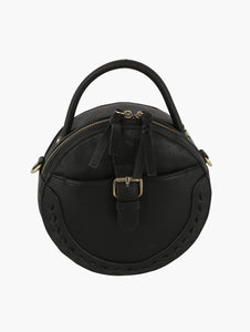 Women Circle Shoulder Crossbody Bag Purse (Various Colors)