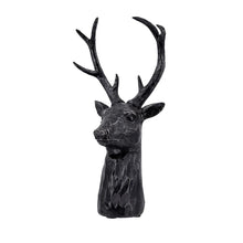 Load image into Gallery viewer, Darby 8-Point Deer Head Black
