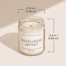 Load image into Gallery viewer, Fraser Fir Soy Candle - Clear Jar - 9 oz [Online Only]

