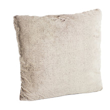 Load image into Gallery viewer, Natural Faux Fur Decorative Throw Pillow. 18"W x 18"L [Online Only]
