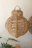 Woven Seagrass and Iron Ornaments (3 Sizes)
