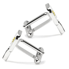 Load image into Gallery viewer, Pickleball Racket Silver Cufflinks [Online Only]
