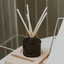 Load image into Gallery viewer, Hello Fall Amber Tinted Glass Jar Reed Diffuser [Online Only]
