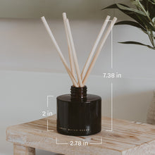 Load image into Gallery viewer, Pumpkin Spice Amber Tinted Glass Jar Reed Diffuser [Online Only]
