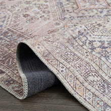 Load image into Gallery viewer, Barny Tan Washable Area Rug [Online Only]
