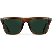 Load image into Gallery viewer, Ace Polarized Men&#39;s Sunglasses (Crystal Mesquite Grain/Green Lens) | WMP Eyewear

