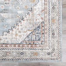 Load image into Gallery viewer, Kouta Gray Blue Area Rug [Online Only]
