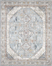 Load image into Gallery viewer, Kouta Gray Blue Area Rug [Online Only]
