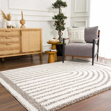 Load image into Gallery viewer, Jola Taupe Area Rug [Online Only]
