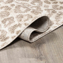 Load image into Gallery viewer, Tan Bonhill Leopard Print Area Rug [Online Only]
